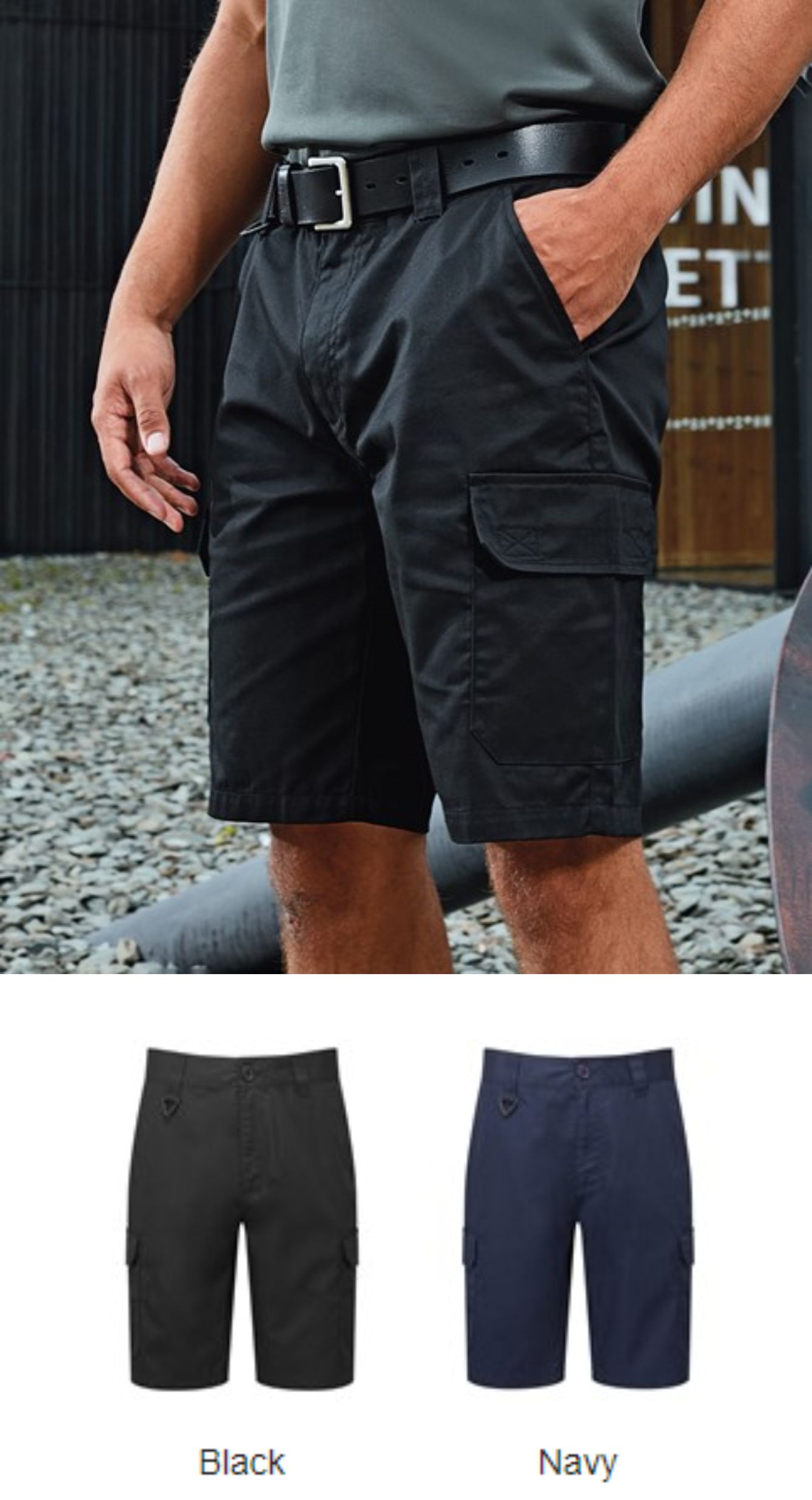 Premier PR564 Men's Cargo Shorts